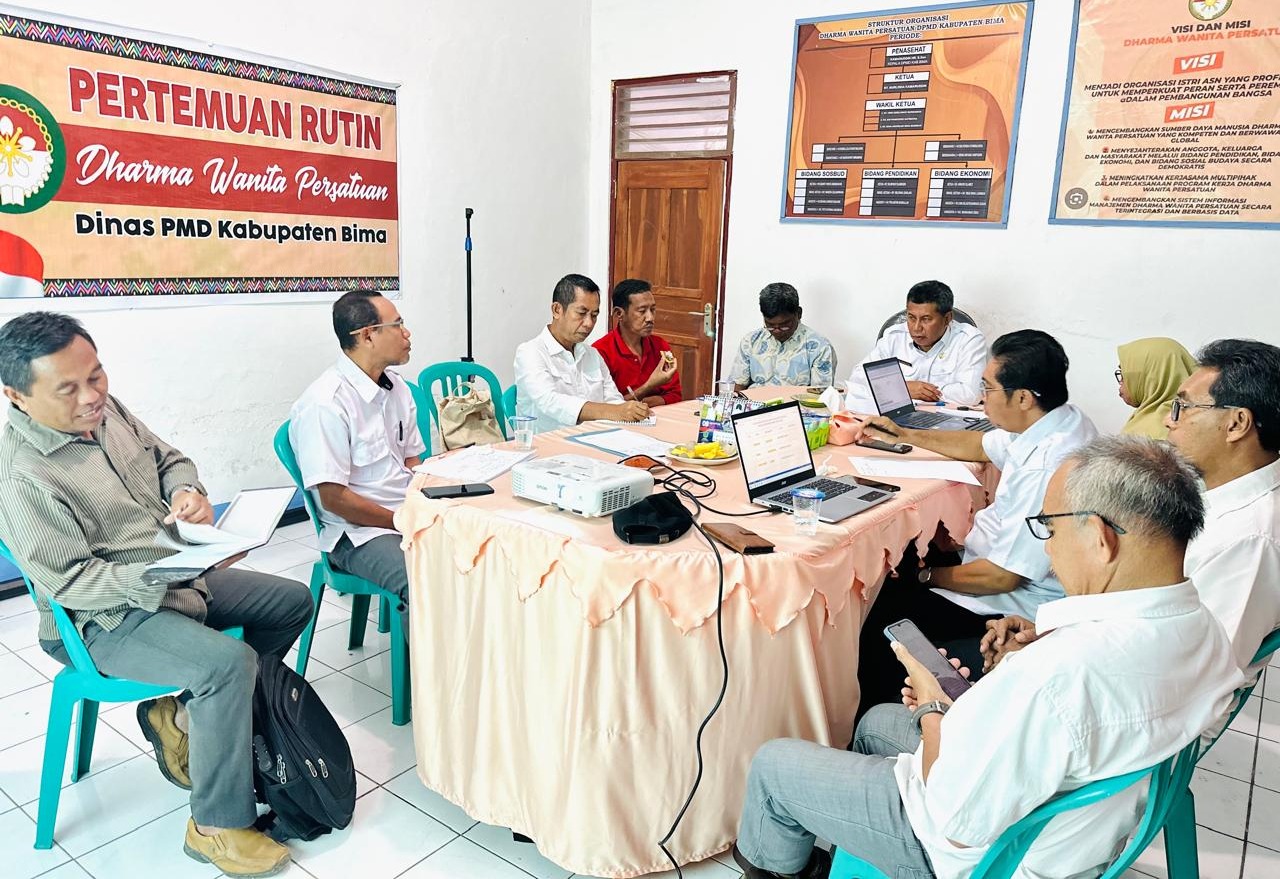 Bappeda Bersama Tim Penilai Plenokan Hasil Penilaian Desa Berkinerja Baik P3S Kabupaten Bima Tahun 2026
